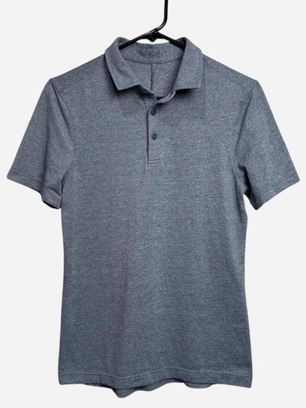 Lululemon Men's Small Blue-Grey Polo-shirt